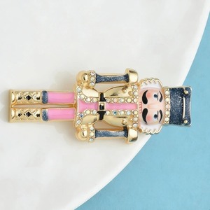 Broches fantaisie en émail motif <span class=keywords><strong>Casse</strong></span>-Noisette pour femmes et unisexe, adorables épingles cadeaux - Product Image 5