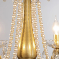 XZ, proyecto de Hotel personalizado, Villa, hogar, salón, sala de estar, hierro, iluminación de cristal de lujo, cadena lineal, lámpara colgante de araña de cristal