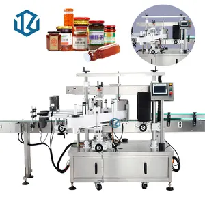 Automatic One Side Single Side Barrel Bucket Labeler Flat Surface Round Bottle Labeling Machine For Hot Sale