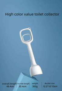 Recogedor de excrementos para mascotas de alta calidad, portátil, con mango largo, para pasear perros - Product Image 3