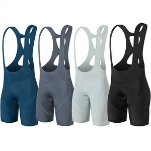 Cuissard de cyclisme pour homme, ajusté, en Spandex et Polyester, respirant, anti-humidité, noir, gris, bleu, blanc, pour adulte, tenue de vélo de route estivale - Product Image 2
