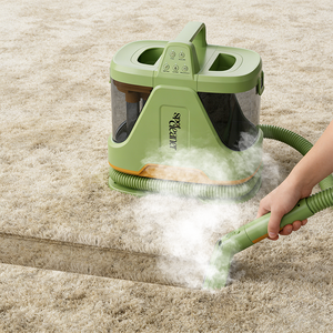 Limpiadora de Alfombras y Tapicerí<span class=keywords><strong>a</strong></span> Portátil de 1700W, Limpiadora <span class=keywords><strong>a</strong></span> <span class=keywords><strong>Vapor</strong></span>, Extractor de Manchas Profundas <span class=keywords><strong>para</strong></span> Sofás, Asientos de Coche y Telas - Product Image 1
