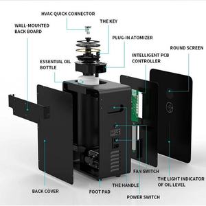 Diffuseur de parfum intelligent à commande par application, grande surface 3000 m³, en métal plat, design écologique, garantie 1 an, pour hall d'hôtel - Product Image 6