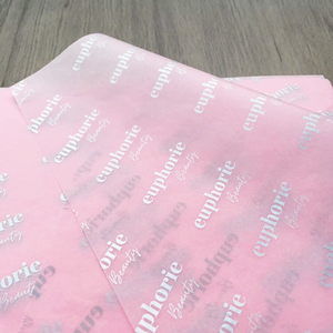 Papier cadeau écologique réutilisable de qualité supérieure - Imperméable à l'humidité, motifs imprimés, plusieurs couleurs, matériaux recyclés - Product Image 3