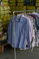 MS01 Vêtements d'occasion pour hommes en bon état, prix bas, chemises à manches longues/courtes, vêtements mixtes en gros, été, très propres et bien entretenus