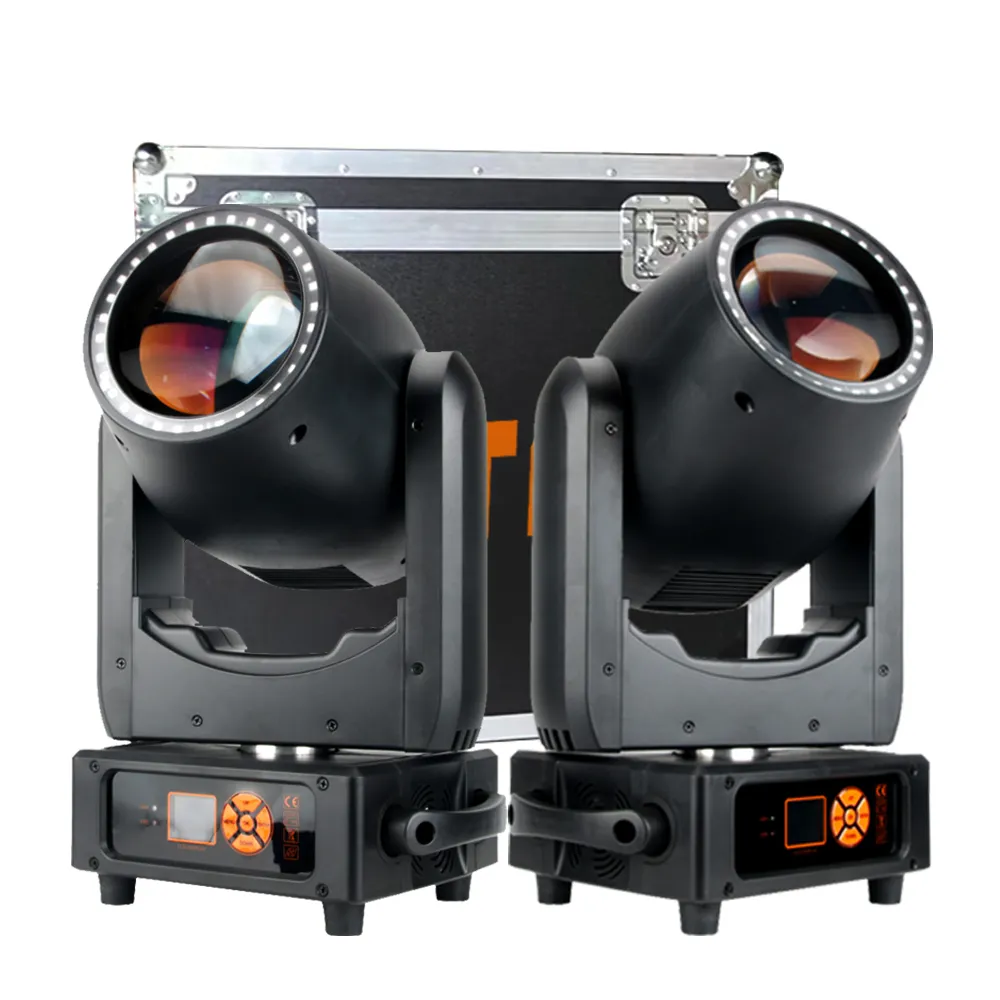 RTF vendita calda testa mobile 300w 14r Sharpy Beam Moving Head DMX Stage Party Lights per Show DJ Disco Bar