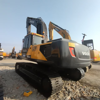 Excavatrice sur chenilles hydraulique d'occasion VOLVO EC290 de 29 tonnes, robuste, avec accessoires gratuits pour la construction