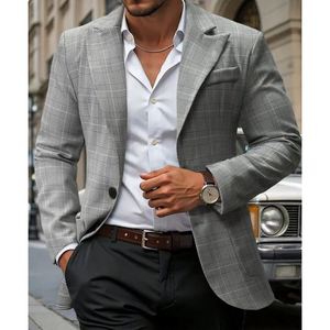 Abito da sposa in <span class=keywords><strong>lino</strong></span> rosa completo completo da <span class=keywords><strong>uomo</strong></span> con pantaloni monopetto estivo da spiaggia - Product Image 2