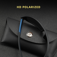 Lunettes de soleil sport polarisées, protection UV400, monture PC légère, lunettes de sport pour le cyclisme, la course à pied, la pêche, la conduite, hommes et femmes