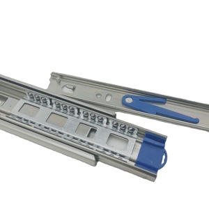 Bóng Sắt Gấp 3 Lần 45Mm Theo Yêu Cầu Của Nhà Máy Ray Trượt Ngăn Kéo Trơn Trượt Đóng Mềm - Product Image 3