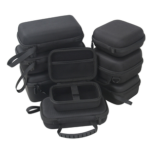 Hộp đựng đồ nghề cứng cáp, cao cấp, thời trang, bán buôn, tùy chỉnh, chất liệu <span class=keywords><strong>EVA</strong></span>, hình tròn, chất liệu PU, bảo vệ súng, có khóa kéo - Product Image 2