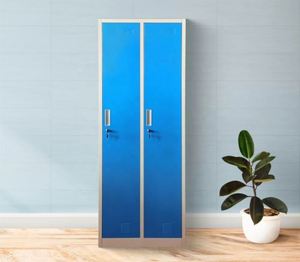 Customized 2 Doors Steel <b>Locker</b> Clothes <b>Storage</b> Metal Closet <b>Cabinet</b> Office Closet - Product Image 3
