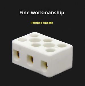 Alta temperatura resistente ao calor 2-Pin cerâmica <span class=keywords><strong>Terminal</strong></span> <span class=keywords><strong>Block</strong></span> isolou o conector do fio cerâmico para alta frequência - Product Image 4