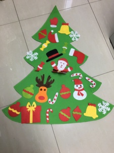 2024 <span class=keywords><strong>bricolage</strong></span> feutre arbre <span class=keywords><strong>de</strong></span> noël ornement à la main pâte jeu pour enfants <span class=keywords><strong>maternelle</strong></span> décor à la maison arbre <span class=keywords><strong>de</strong></span> noël artisanat jouets cadeaux <span class=keywords><strong>de</strong></span> noël - Product Image 4