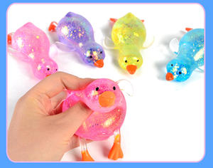 CHENXI Kawaii Small Duck Squeeze Toys Maltose Series Squeeze Ball Antistress <b>Slow</b> <b>Rise</b> <b>Squishy</b> 13x7cm All Ages - Product Image 5