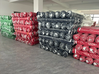 Offre d'usine : Tissu polyester satiné double face écologique 180 g/m² personnalisable pour nappes, tentes et vêtements