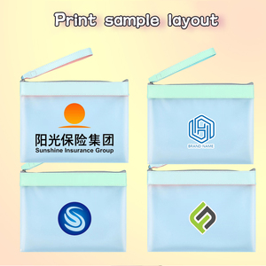 Công Suất Lớn Trong Suốt Cát Cát Cát Cát Túi Tote Với Mềm Tpu Lớp Duy Nhất Dây Kéo Tập Tin A4 Tài Liệu Biểu Tượng Tùy Chỉnh Tài Liệu Lưu Trữ - Product Image 6