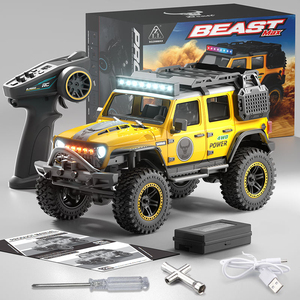SG206MAX 2.4G RC Brushless 4WD Off-Road Truck 1/20 <span class=keywords><strong>Voiture</strong></span> de course et d'escalade à l'échelle réelle avec lumières colorées - Product Image 4
