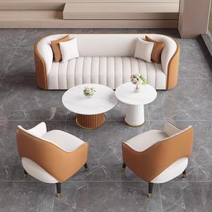 Ensemble de canapés modernes pour hôtel avec tables basses pour hall d'accueil, salon et réception d'entreprise - Product Image 1