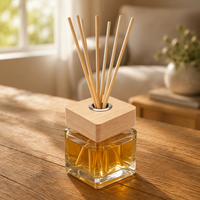 Couvercle de diffuseur d'aromathérapie en bois massif personnalisé, bouchon en bois pour bouteille d'huile parfumée, accessoires écologiques pour la fragrance d'intérieur