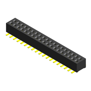 YZTECH HFGDM20 ขั้วต่อ PCB แบบ SMT ตัวเมีย แถวคู่ ระยะห่าง 1.00 มม. - Product Image 1