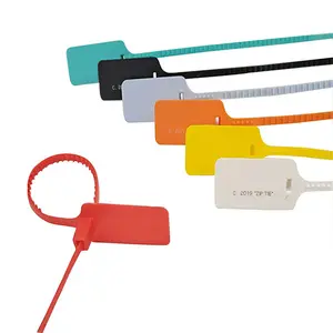 Wholesale Custom Logo Disposable Identification Plastic Cable Zip Tie Tag for Shoes