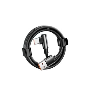 Câble de données de type C 1M 2M, charge rapide pour téléphones Huawei Oppo Xiaomi Mate, chargeur de voiture, matériau tissé - Product Image 1