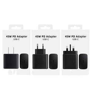 45W Siêu Nhanh Sạc Sạc Loại C Pd Adapter Đối Với Samsung Galaxy Lưu Ý 10/20/S21 Tường Di Động Cắm Sạc Với Loại C Cáp - Product Image 1