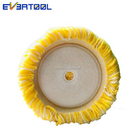 EVERTOOL Boule de polissage en laine torsadée 100% naturelle 4 plis de 8 pouces pour polissage et application automobile