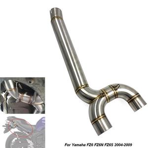 Système d'échappement complet pour <span class=keywords><strong>moto</strong></span>, tuyau intermédiaire, accessoires de liaison, <span class=keywords><strong>moto</strong></span> pour Yamaha <span class=keywords><strong>FZ6</strong></span> FZ6N Escape <span class=keywords><strong>Moto</strong></span> 2004-2009 Oui - Product Image 2