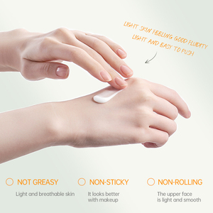 OEM leggera <span class=keywords><strong>crema</strong></span> <span class=keywords><strong>solare</strong></span> vegana SPF50 50 50g/1.76oz <span class=keywords><strong>crema</strong></span> <span class=keywords><strong>solare</strong></span> idratante <span class=keywords><strong>crema</strong></span> <span class=keywords><strong>solare</strong></span> con acido ialuronico <span class=keywords><strong>protezione</strong></span> UV - Product Image 4