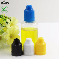 Flacons souples PET/PE de 5 ml, 10 ml, 15 ml, 20 ml pour gouttes oculaires, liquides cosmétiques et huiles, avec bouchon inviolable – Contenants cosmétiques