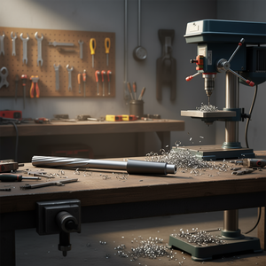 Escariador de Precisión Fervi para Trabajos de Metalurgia, Herramienta para Perforar y Acabar Orificios - Product Image 3