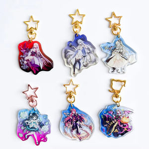 Acessórios Personalizados de Anime em Miniatura, Chaveiro de Acrílico Transparente, Atacado de Fábrica - Product Image 4