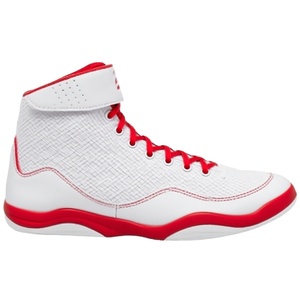 Scarpe Da Wrestling Uomo - Rosse In Pelle Con Suola Antiscivolo - Foto 6