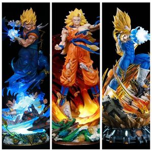 LS <span class=keywords><strong>Super</strong></span> Frozen Japan 1/<span class=keywords><strong>6</strong></span> Figurine Lumineuse à Trois Têtes, Nouveau Modèle en PVC, Accessoire Anime avec Emballage d'Origine <span class=keywords><strong>Vegeta</strong></span> Bejitto - Product Image 2