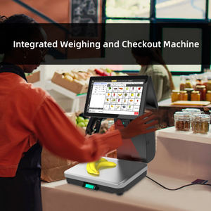 AI 터치 MASUNG 스크린 PC 스케일 AI는 POS 소프트웨어로 계량 라벨 바코드 인쇄 스케일 슈퍼마켓 계량 스케일을 인식합니다 - Product Image 6