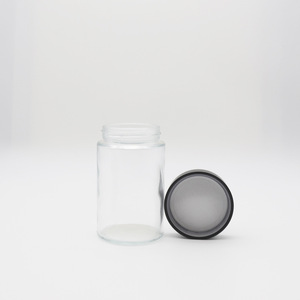 Bouteille en verre transparente de 1OZ, 2OZ, 3OZ, 4OZ, 5OZ avec bouchon CRC pour le stockage de 3,5g de fleurs, herbes et produits comestibles - Product Image 6