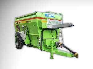 Livestock Feeding Equipment Horizontal Auger High Quality From Turkey 10m3 Feed Mixer - Product Image 2
