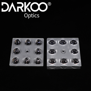 Lente óptica 8H1 multiángulo para Farola, 8 LED, 5050 SMD, 137x80 grados, matriz de lentes LED - Product Image 2