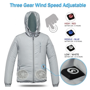 Electrical Powerful Fan Cold Vest for Hot Weather <strong>Cooling</strong> <strong>Jacket</strong> With 5200Mah Battery Air Fan - Product Image 2