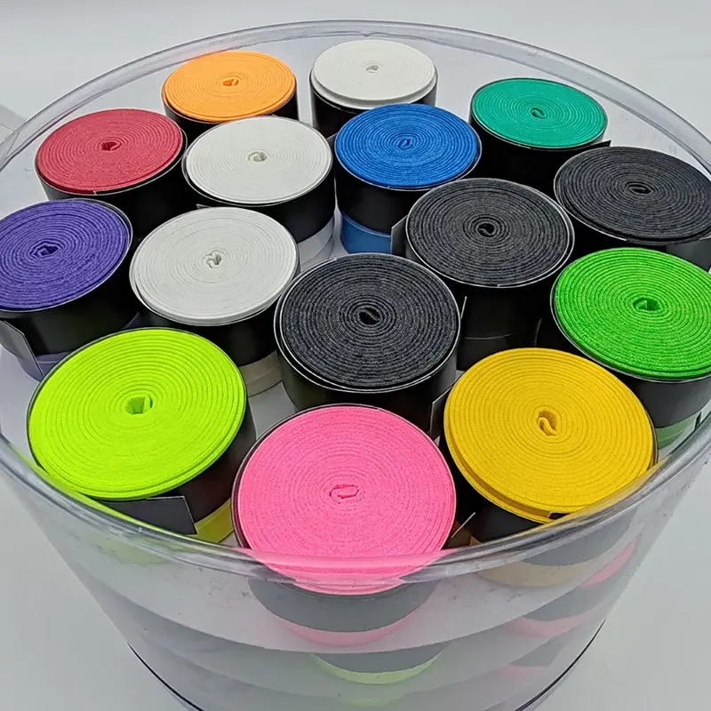 High Quality Dry Feeling Pu Over Grip Tape High Sweat Super Absorption Tennis Pu Overgrips