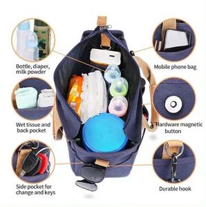 Sac pour maman de grande capacité personnalisé en gros sac à couches portable suspendu pour poussette - Product Image 5