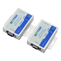 1 ensemble d'adaptateurs asynchrones UOTEK UT-3212 à 5 ports RS-232, convertisseur d'extension, port femelle DB9, connecteur RJ-45