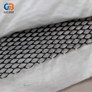 Géonetz composite de drainage en HDPE 3D avec <span class=keywords><strong>géotextile</strong></span> à fibres longues pour la collecte des eaux de drainage des décharges, des barrages et des jardins - Product Image 4