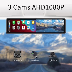 3Dash Cam Với 1080P Màn Hình Loại Carplay & Android Tự Động Tương Thích Wifi Vòng Lặp Ghi Âm Ứng Dụng Điện Thoại - Product Image 2