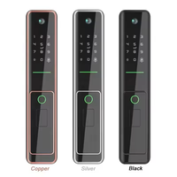 Usine directe 6068 mortaise empreinte digitale mot de passe écran Rfid carte clé Tuya APP WIFI serrure de porte intelligente avec caméra HD