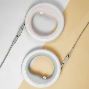 مويستار V بدون أيدي مقود كلب ذكي مطوَّر بمصباح ليد قابل للسحب حبل حيوان أليف مقاوم للصدمات برشام مصنوع من البوليستر المتين - Product Image 3