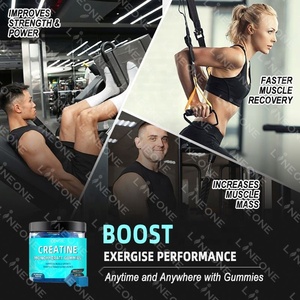 Hot Selling OEM Pre Workout Supplements 4 mg Creatine Monohydrate Gummies Energy Providing Creatine Gummies - Product Image 3