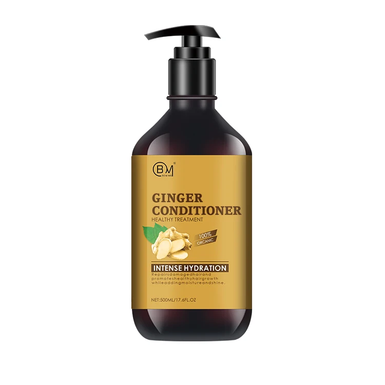 Чистый натуральный 100% органический кондиционер имбиря для волос против выпадения волос